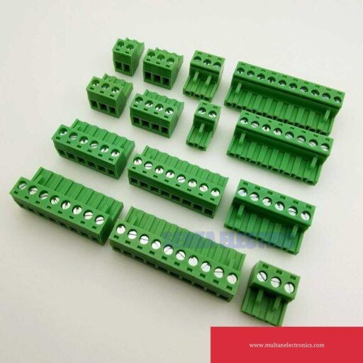 Bent Screw Terminal Pcb Mount Right Angle Connector Multan Electronics 