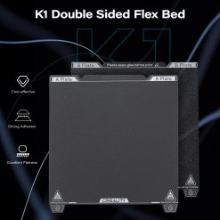 Textured PEI Sheet 235X235 print bed Black For creality k1